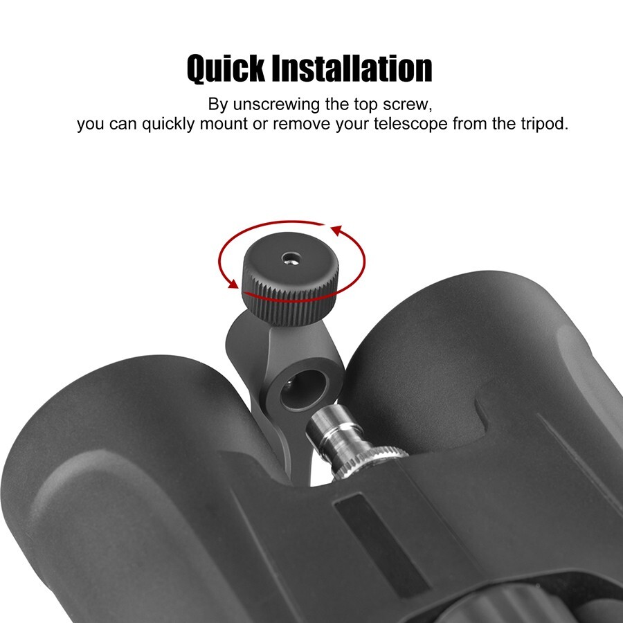 BTA-01 Binocular Tripod Adapter Quick Release,Detachable Universal Mount Accesso