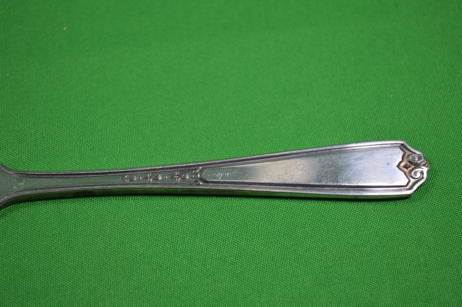 8 PC National Silver Co Silver Plate Butter Spreader,Pattern No. 1,Replacement,D
