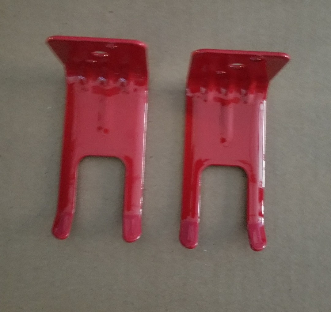 🤡🔥🧯AMEREX 2pc FORK  WALL MOUNT 5 or 10lb FIRE EXTINGUISHER BRACKET  WOW! 🔥🧯