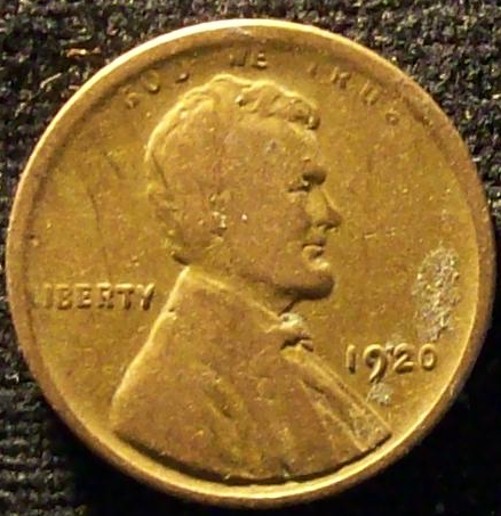 1920 Lincoln Wheat Penny