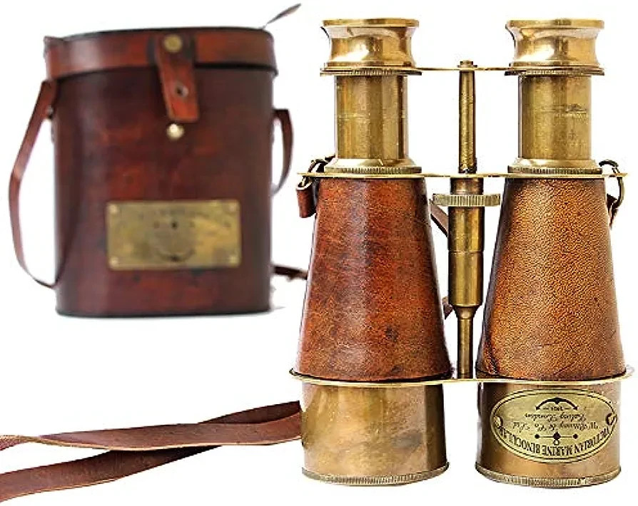 Nautical Royal navy Brass Binocular Fully Handmade