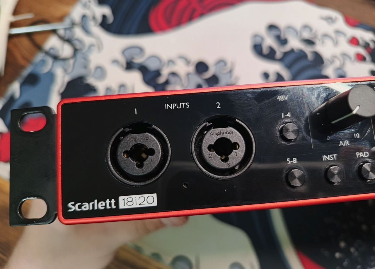 Focusrite SCARLETT-18I20-3G 3rd Gen. USB Audio Recording Interface