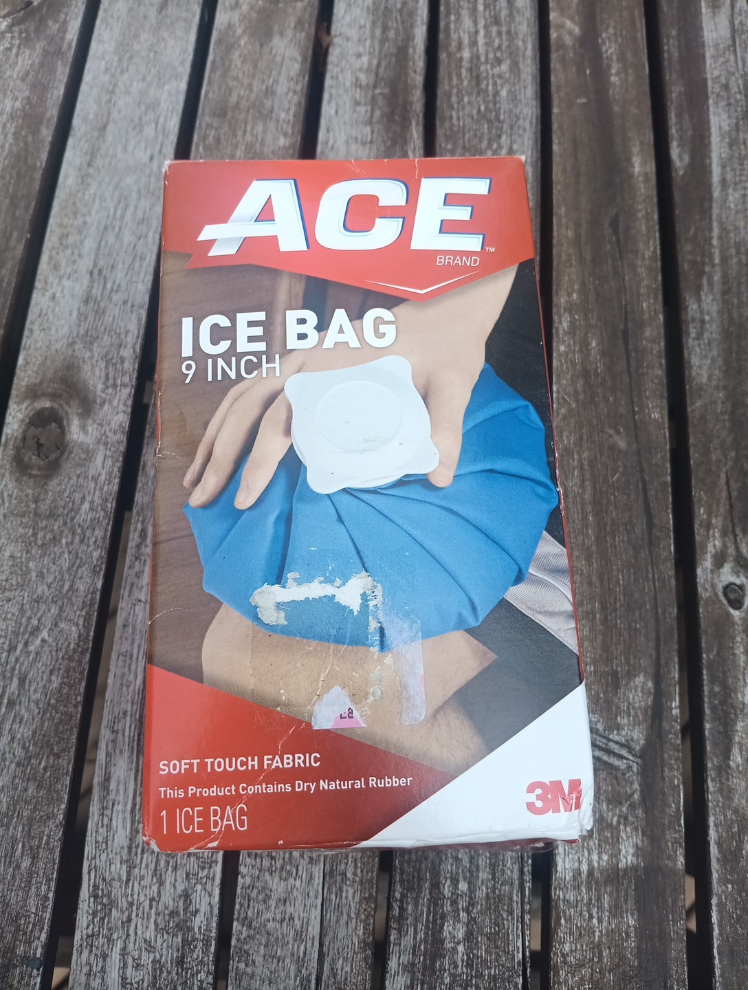 Ace 3M Ice Bag 9' Soft Touch Fabric Cold Therapy Reusable Bag New