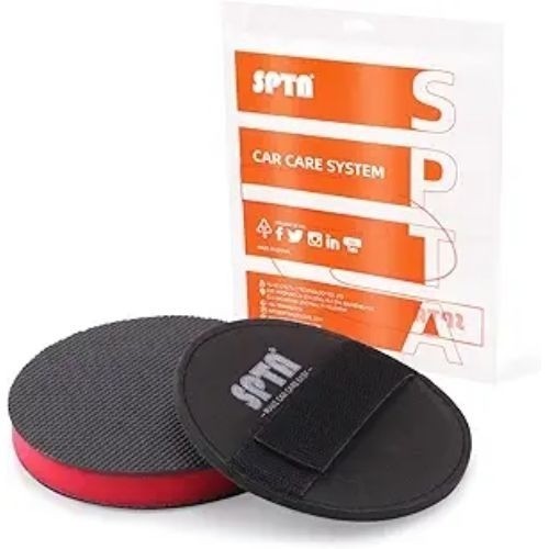 5 Inch Mid Grade, 1Pc Handle Grip Pad and 1 Pc Clay Bar Applicator,5inch (125mm)