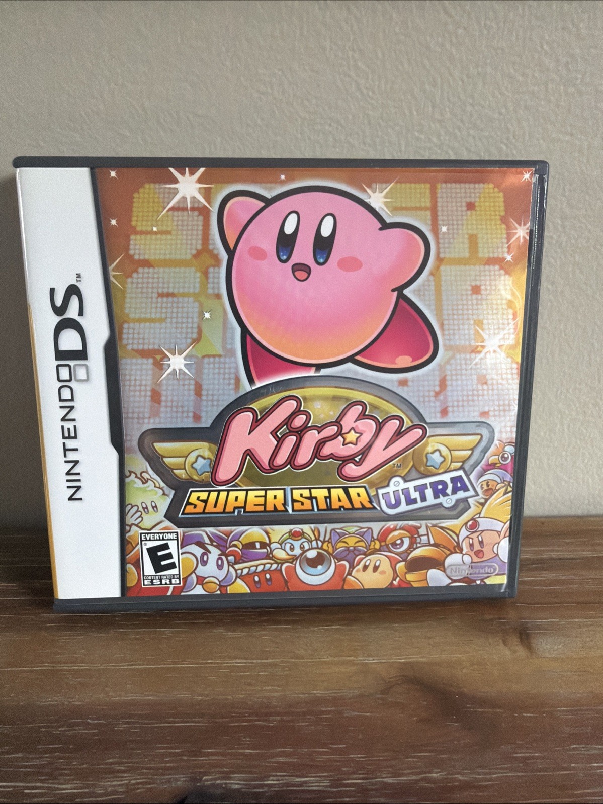 Kirby Super Star Ultra Nintendo DS CASE Manual/inserts ONLY NO GAME