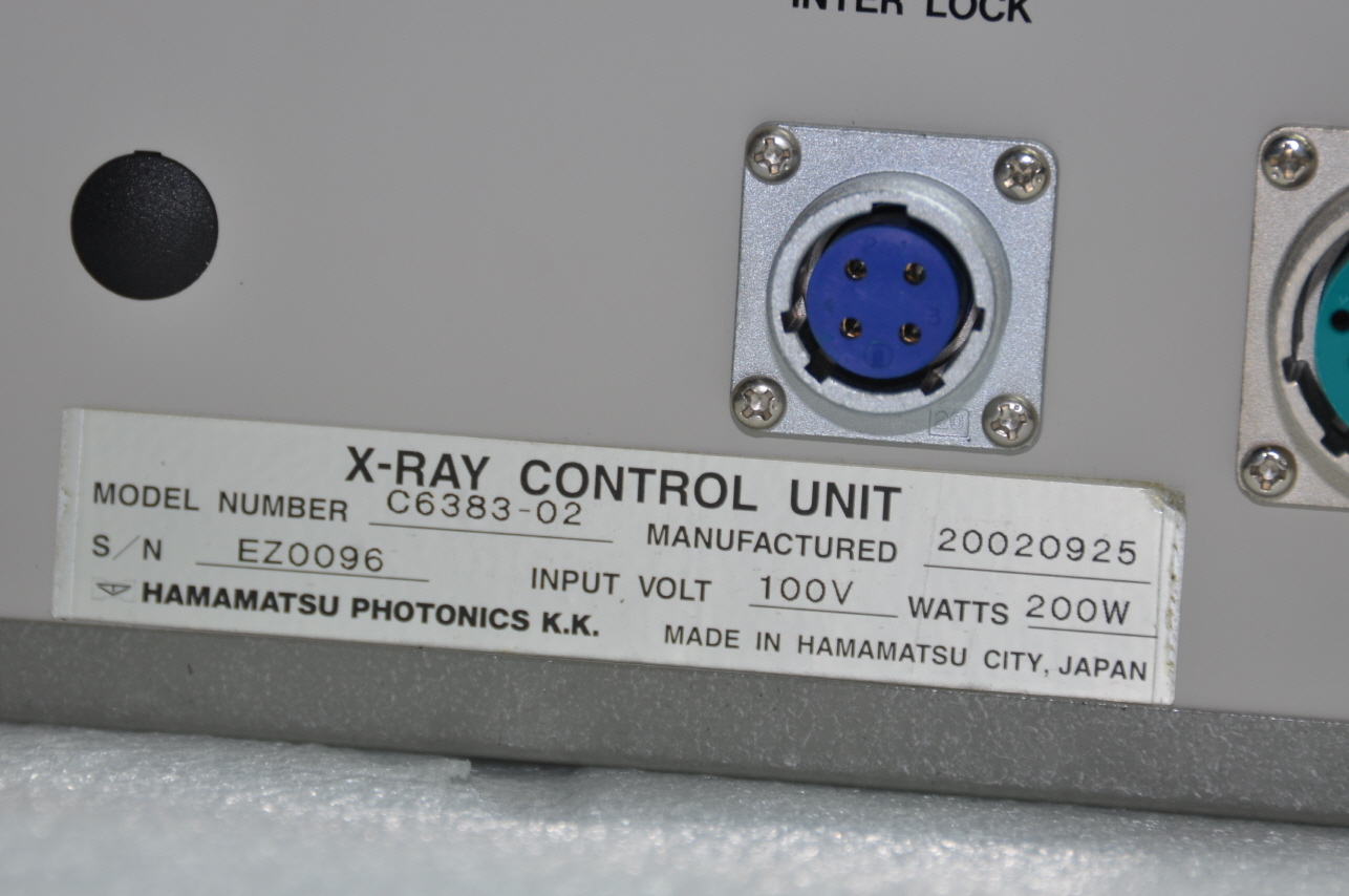 HAMAMATSU PHOTONICS SOFTEX C6383-02 X-RAY 130 CONTROL UNIT