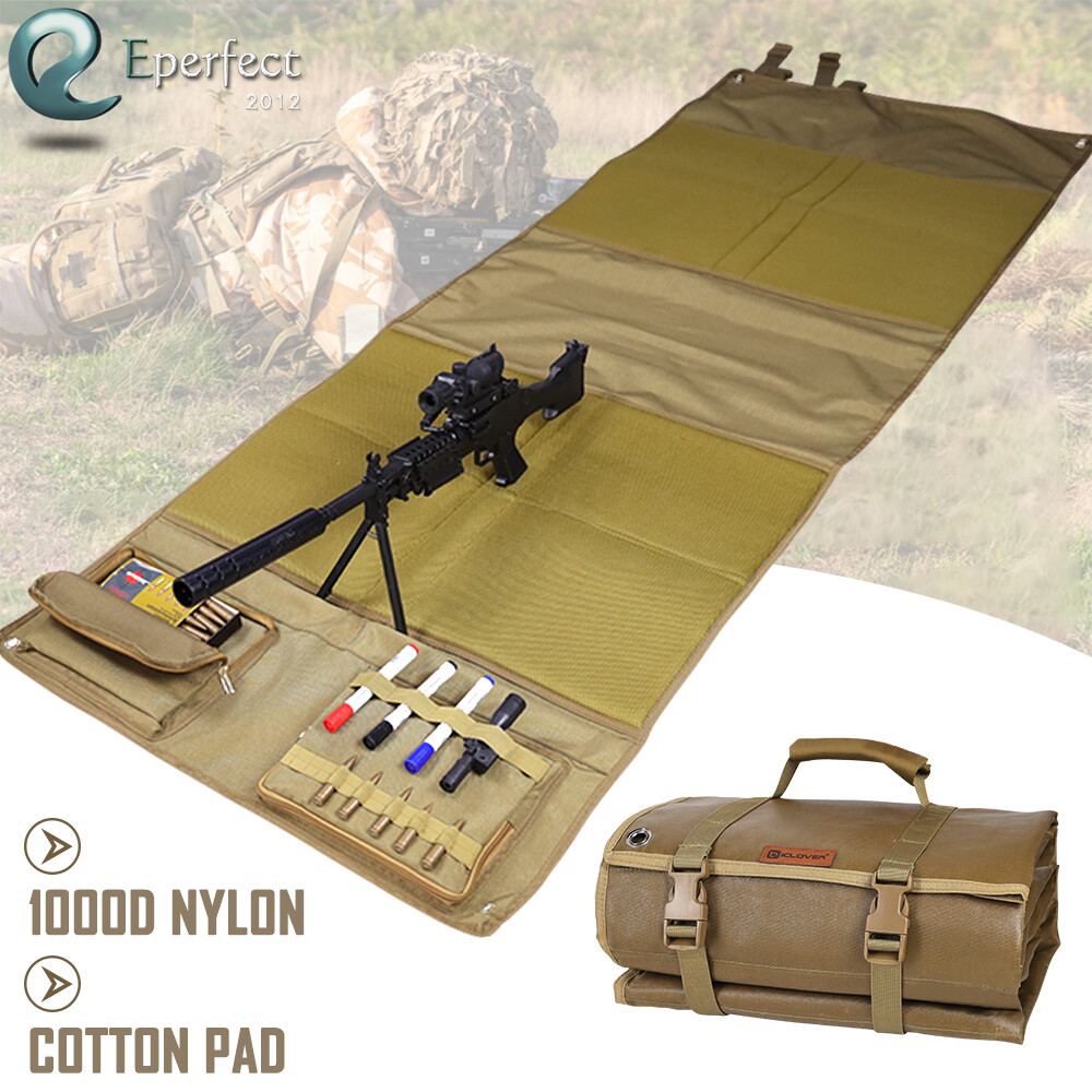 Portable Tactical Shooting Mat Waterproof Non-Slip Roll-up Shooter Range Pad