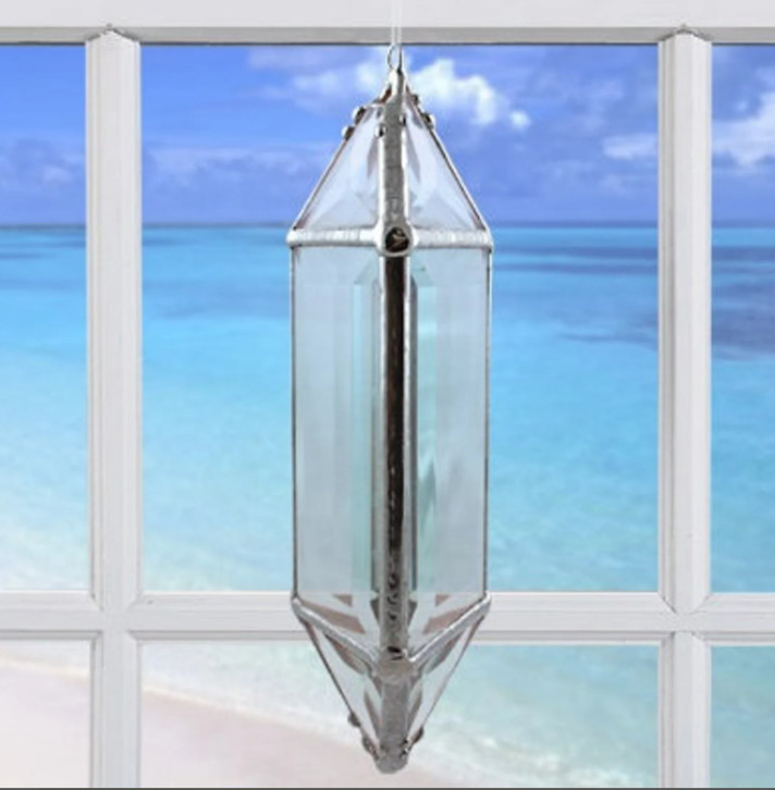 Icicle Rainbow Water Prism Decor Garden 8"