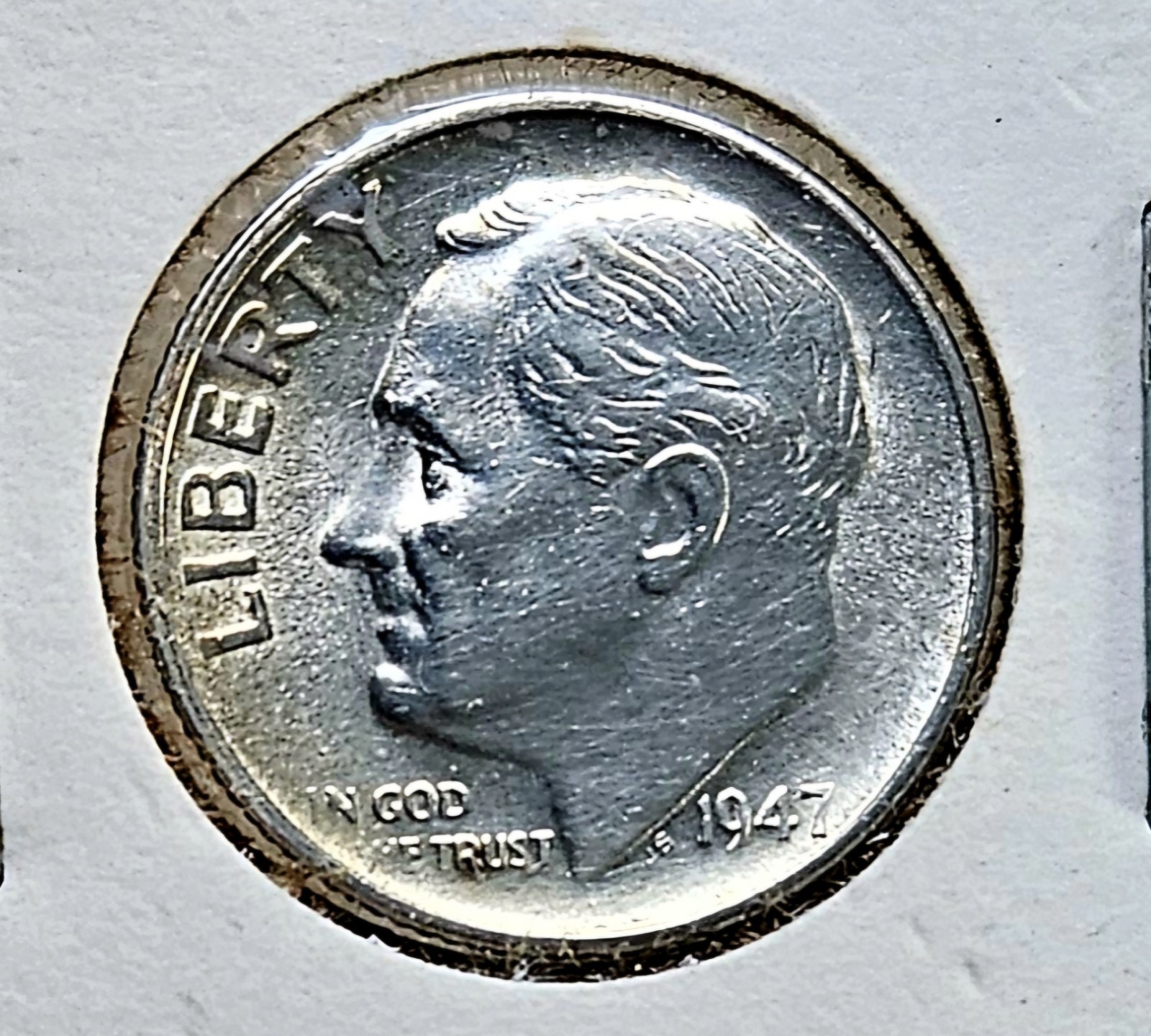1947-S 10C Roosevelt Dime, 90% Silver