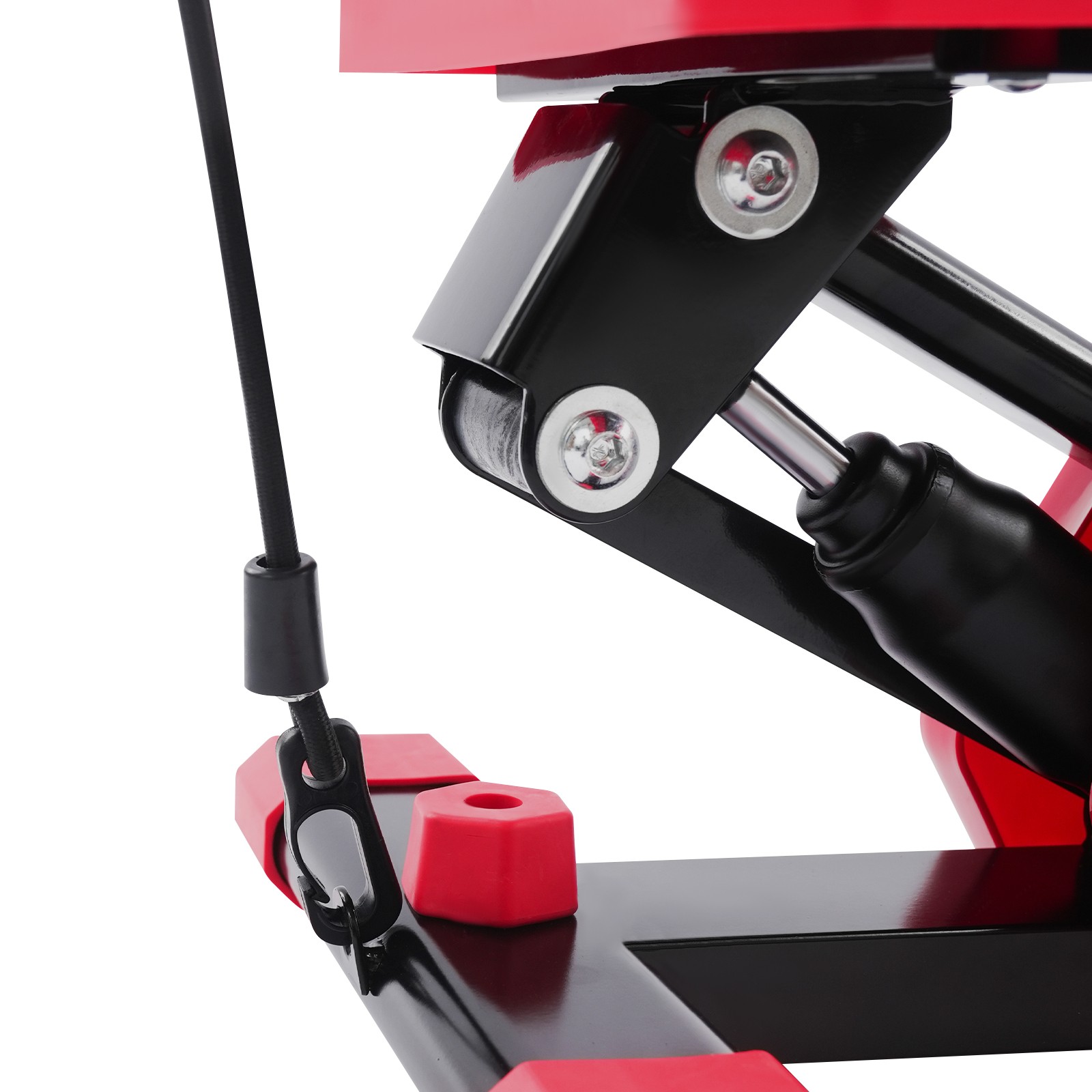 Portable Pedal Exerciser Foot Pedal Exercise Machine with Pull Ropes 150 kgUS