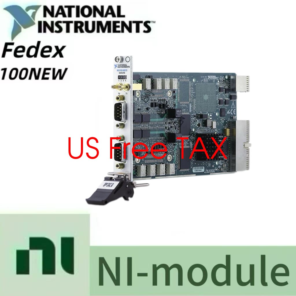 US Free TAX NEW NI PXI-8513 PXI 8513 CAN/XS, XNET 2-port.NEW IN BOX 780688-02