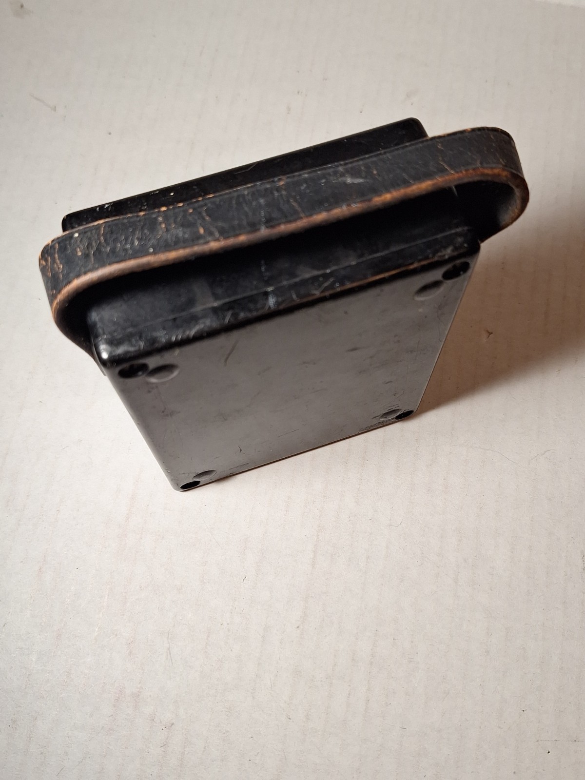 Vintage A.C. Voltmeter Model 33O Weston Iron Core Electrodynamoter Bakelite