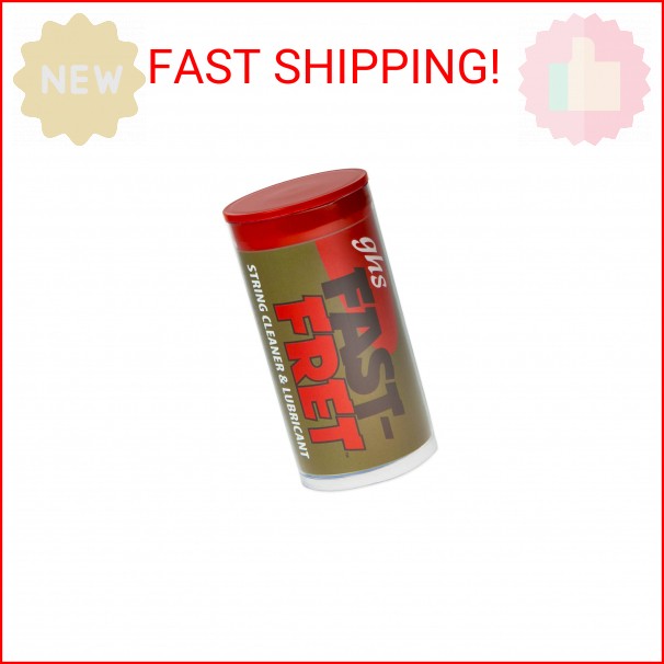 GHS Fast Fret – String Cleaner & Lubricant for Electric, Acoustic & Bass Guitars