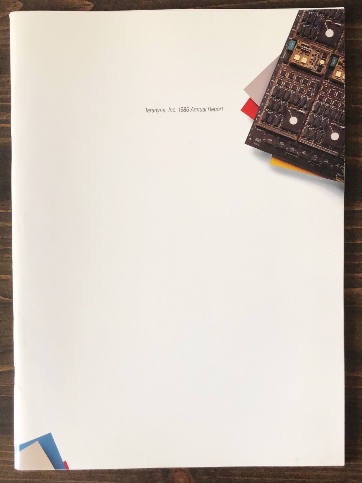 1986 Teradyne, Inc. Annual Report
