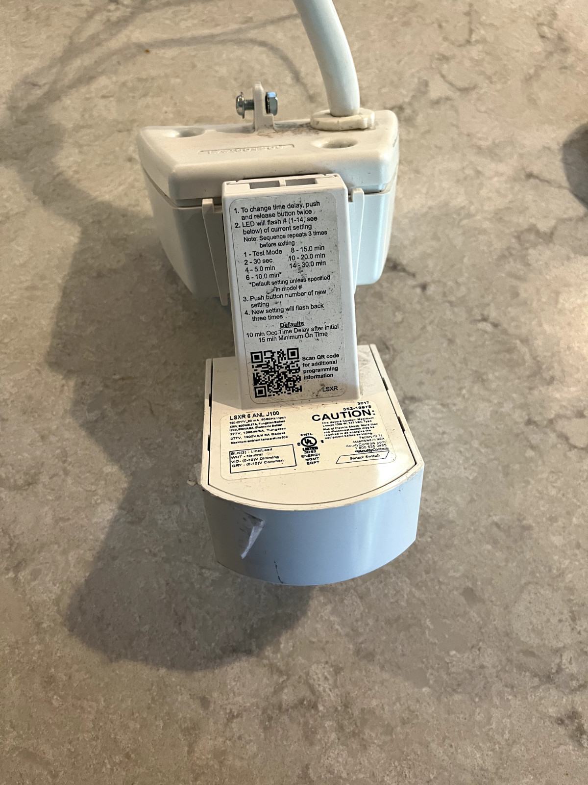 LSXR 6 ANL J100 Occupancy Sensor Dimming- Used