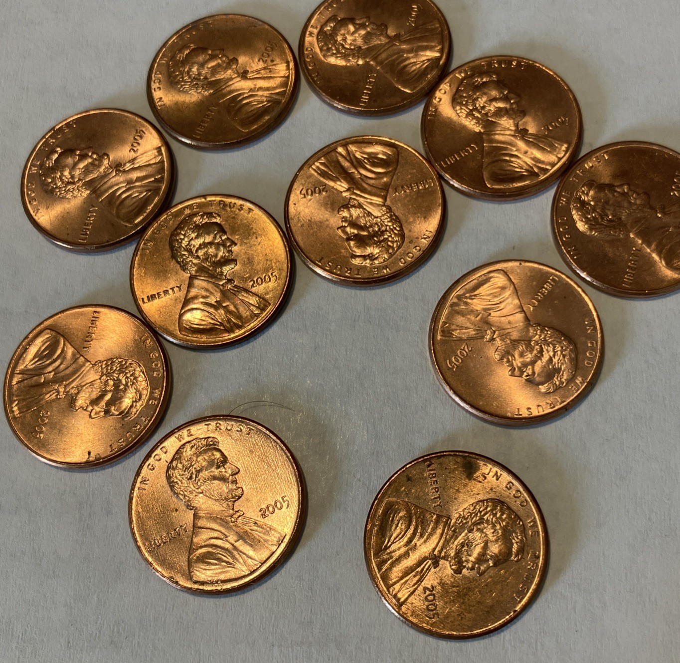 2005 P  Lincoln Memorial Penny You Get One