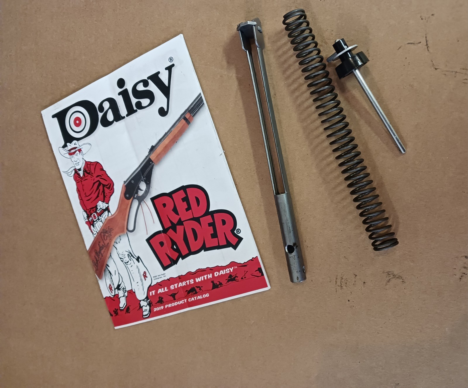 DAISY — Model 499B Plunger, Spring, Air tube