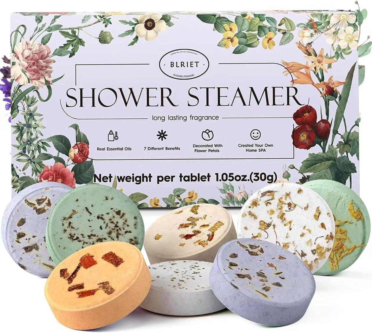 Shower Steamers Aromatherapy , Gifts for Women, Teen Girls, Wife, Her, Mom, Vale