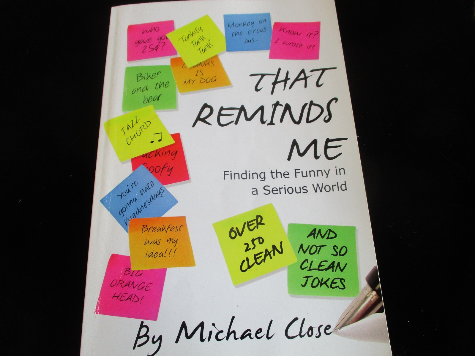 That Reminds Me Michael Close 1st Edition