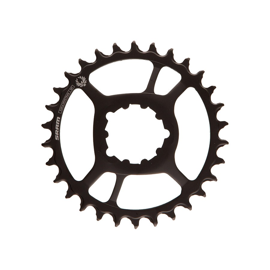 SRAM X-SYNC Eagle Steel 30T Chainring - 12-Speed Direct Mount, Narrow-Wide Black