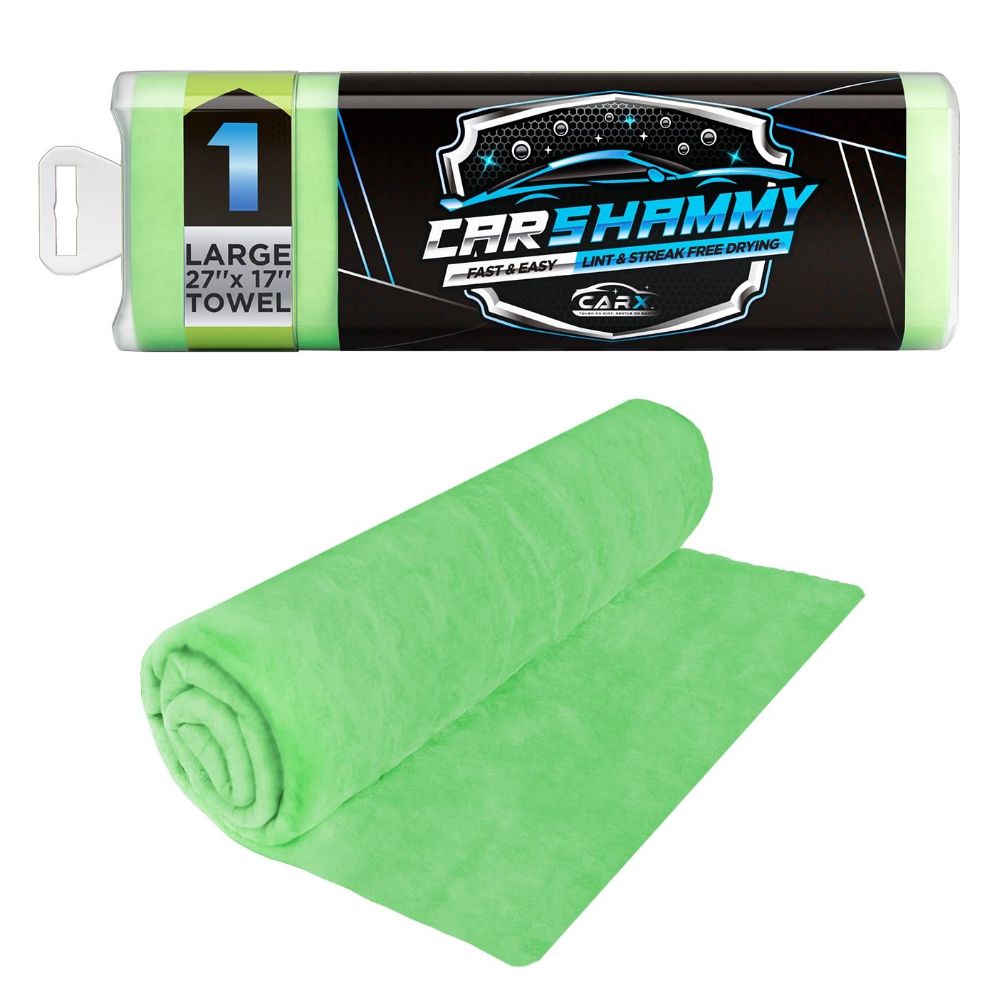 17x13.5 Inch Shammy Towel Super Absorbent ScratchFree Car Drying Chamois