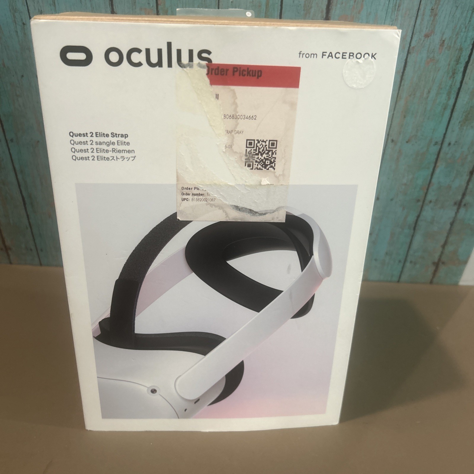 Meta Oculus Quest 2 Elite Strap for VR Headset (301-00375-01)