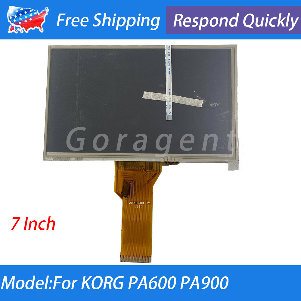 7" New LCD Display Panel & Touch Screen Digitizer For Korg PA600 PA600QT PA900