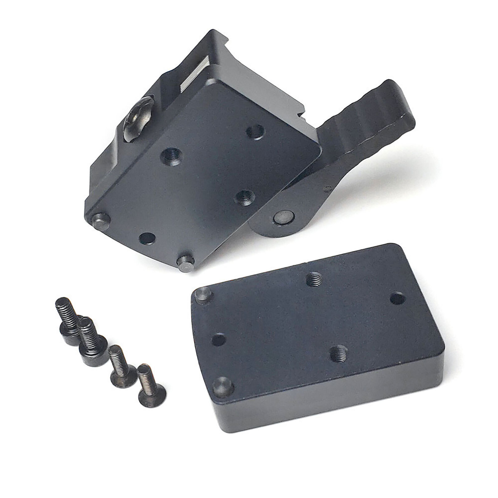Fits For RMR Red Dot Sight Mount QD Auto Lock Riser Mount Picatinny Rail Base US