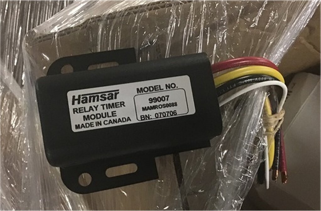 Hamsar Relay Timer Model #99007 MAMROS0088 BN: 210605 Relay Module  **NEW** X81