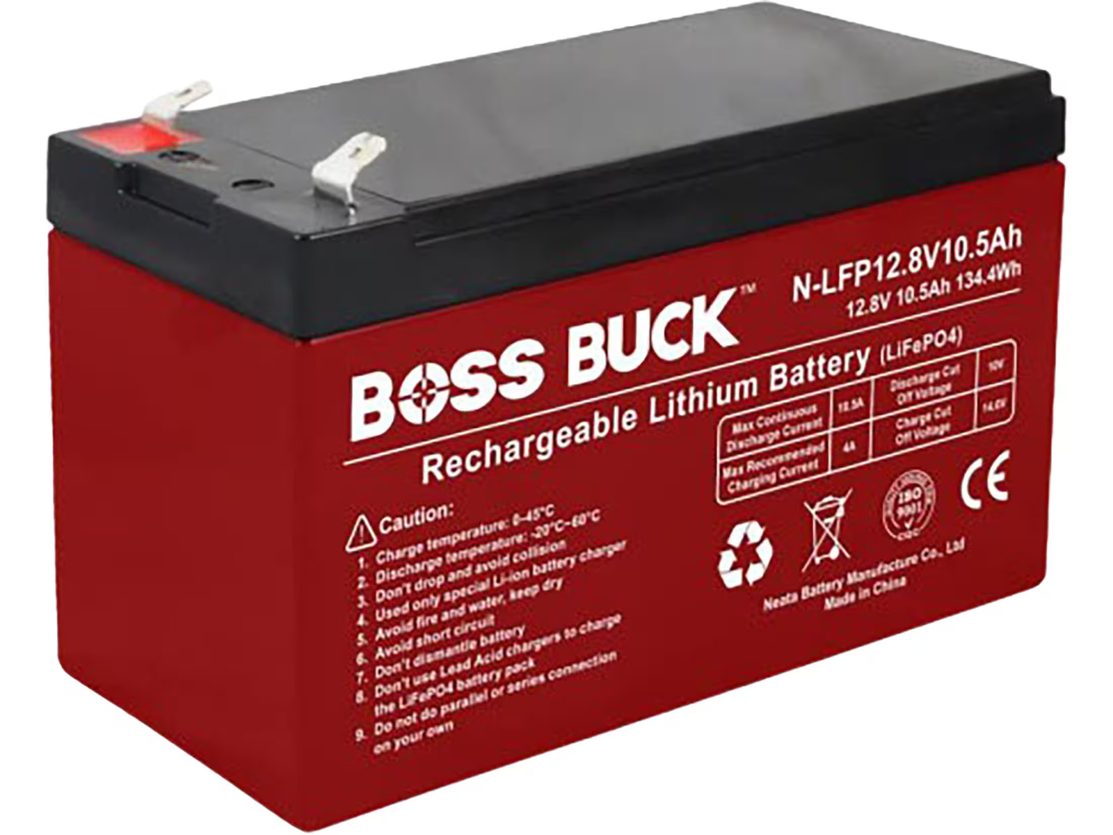 Boss Buck Auto Feed Conversion Kit 12 Volt Battery