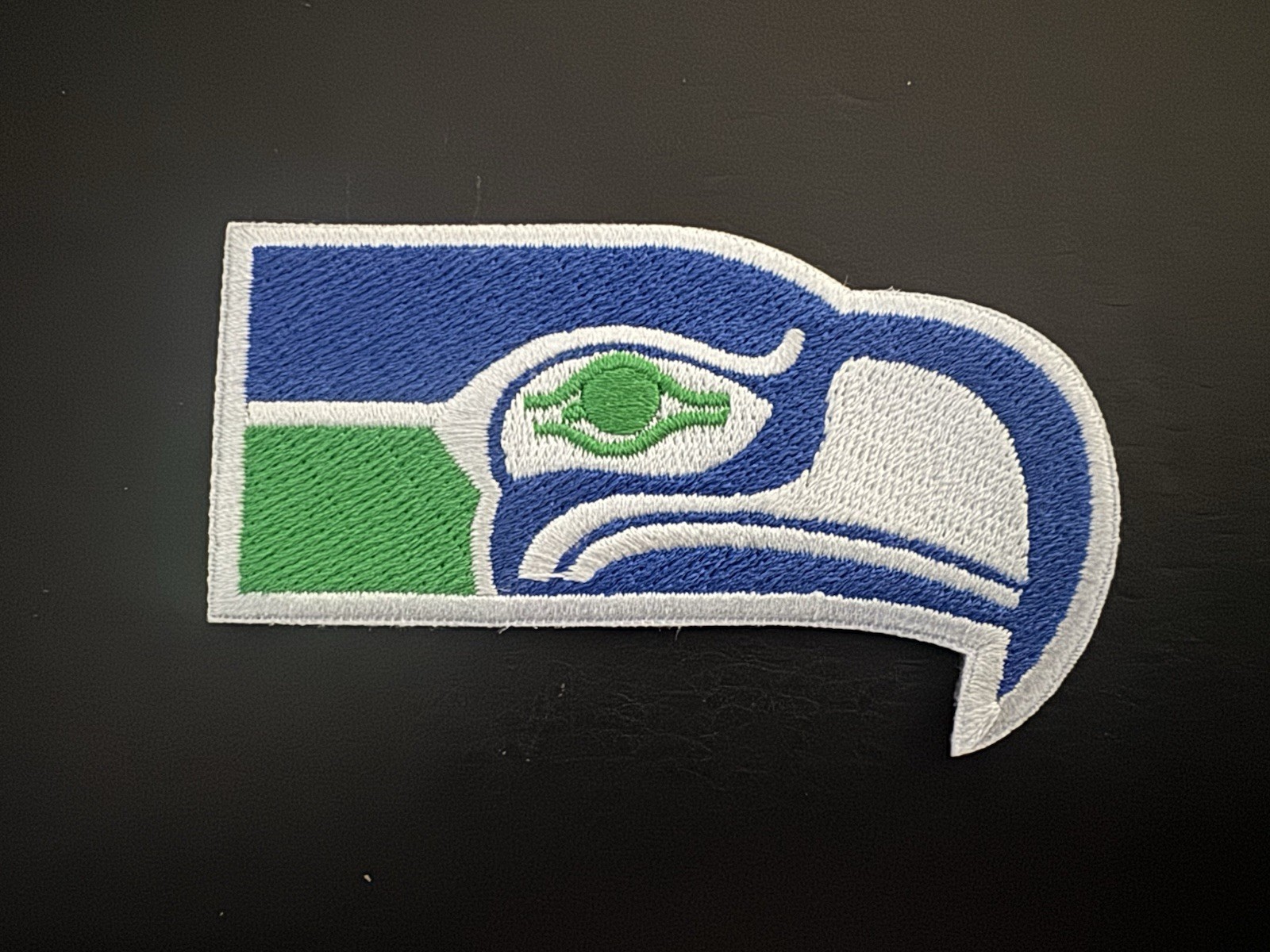 Retro Vintage Original Classic 1976 Seattle Seahawks Logo Patch NEW-OLD STOCK
