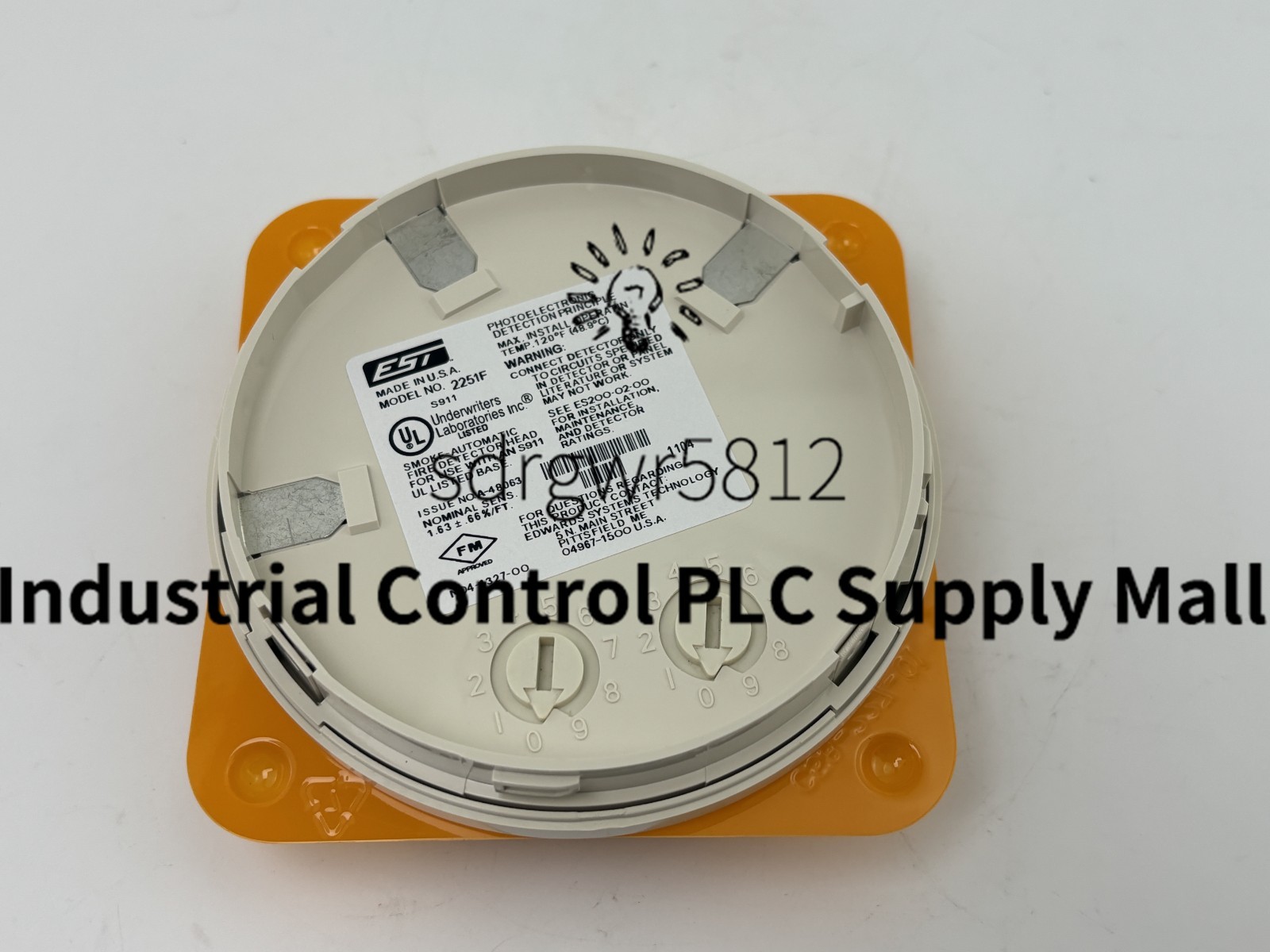 NEW EDWARDS EST 2251F PHOTOELECTRIC DETECTOR Can Replace EST 2551F