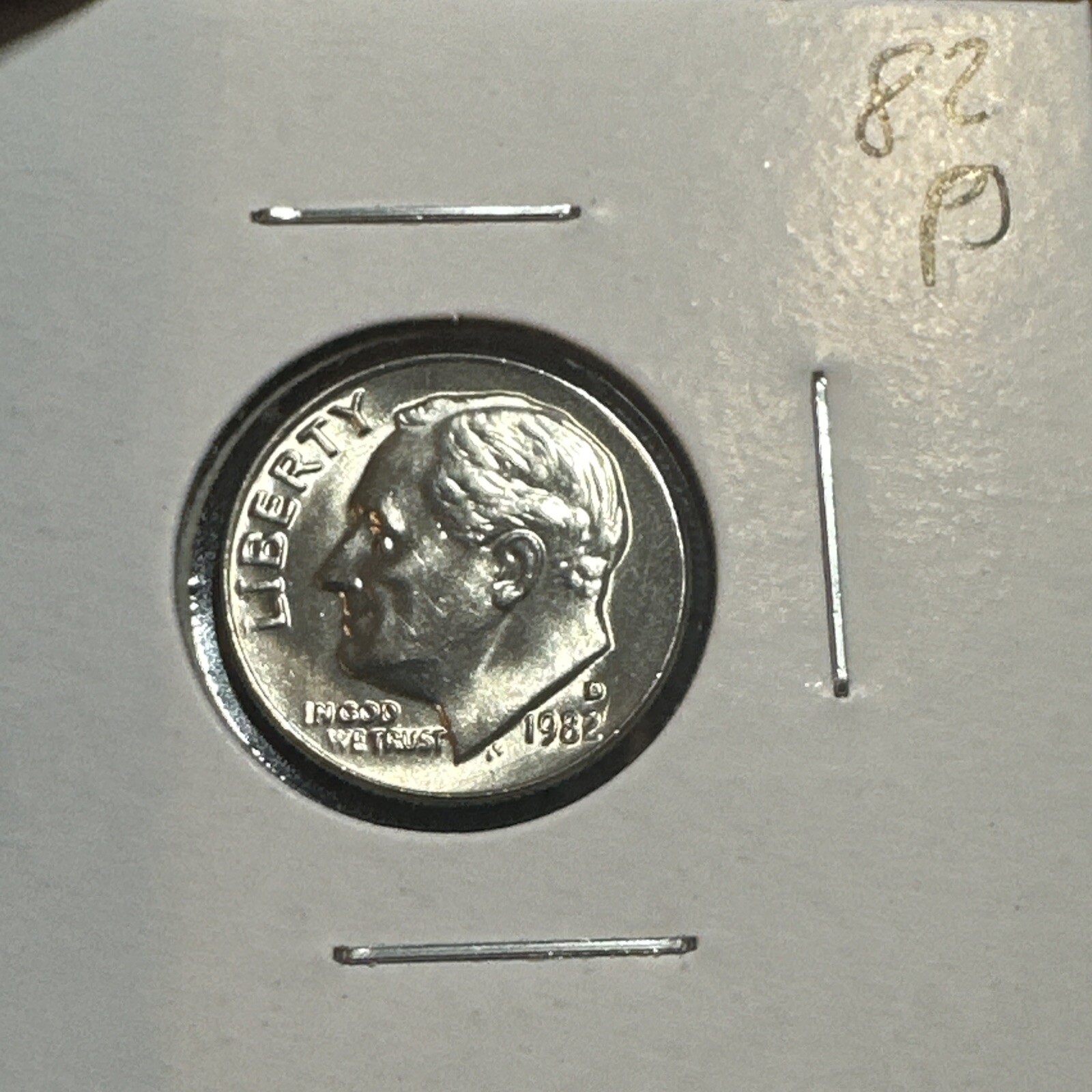 1982 D Roosevelt Dime BU US Coin Free Shipping