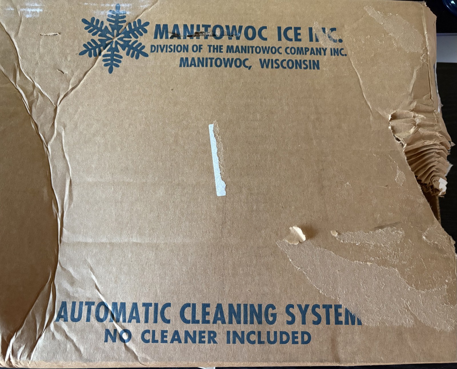 New Open Box Manitowoc IAUCS-161 Ice Machine Cleaner System