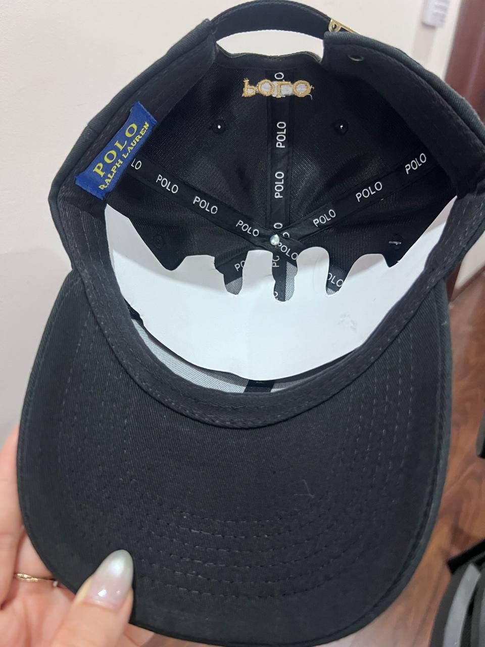 Polo Ralph Lauren Black Embroidered Logo Cap - Adjustable Unisex Hat NWT 2026 US