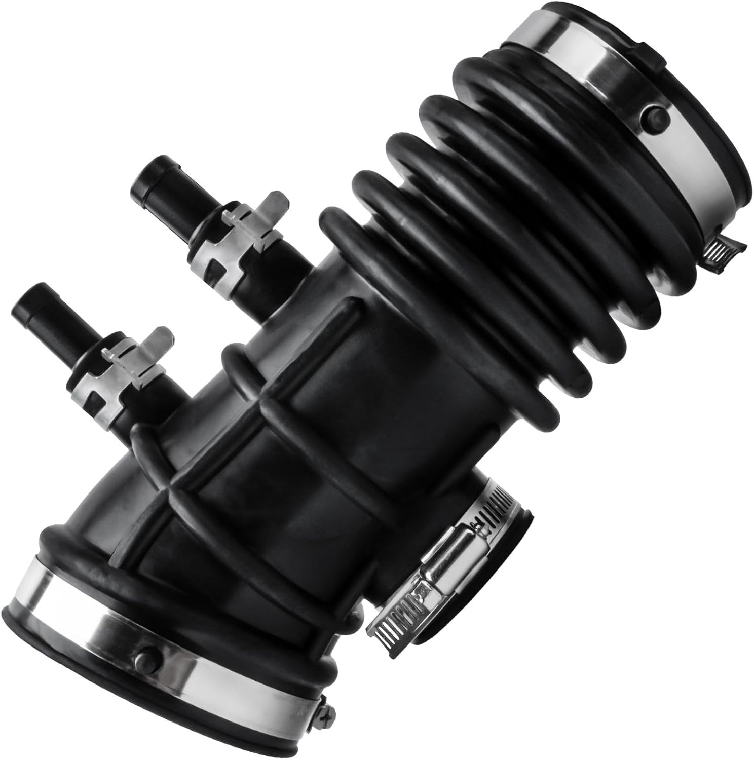 16578-4S100 Air Intake Hose Tube With Clamps for Nissan 1999-2004 Frontier 3.3L,