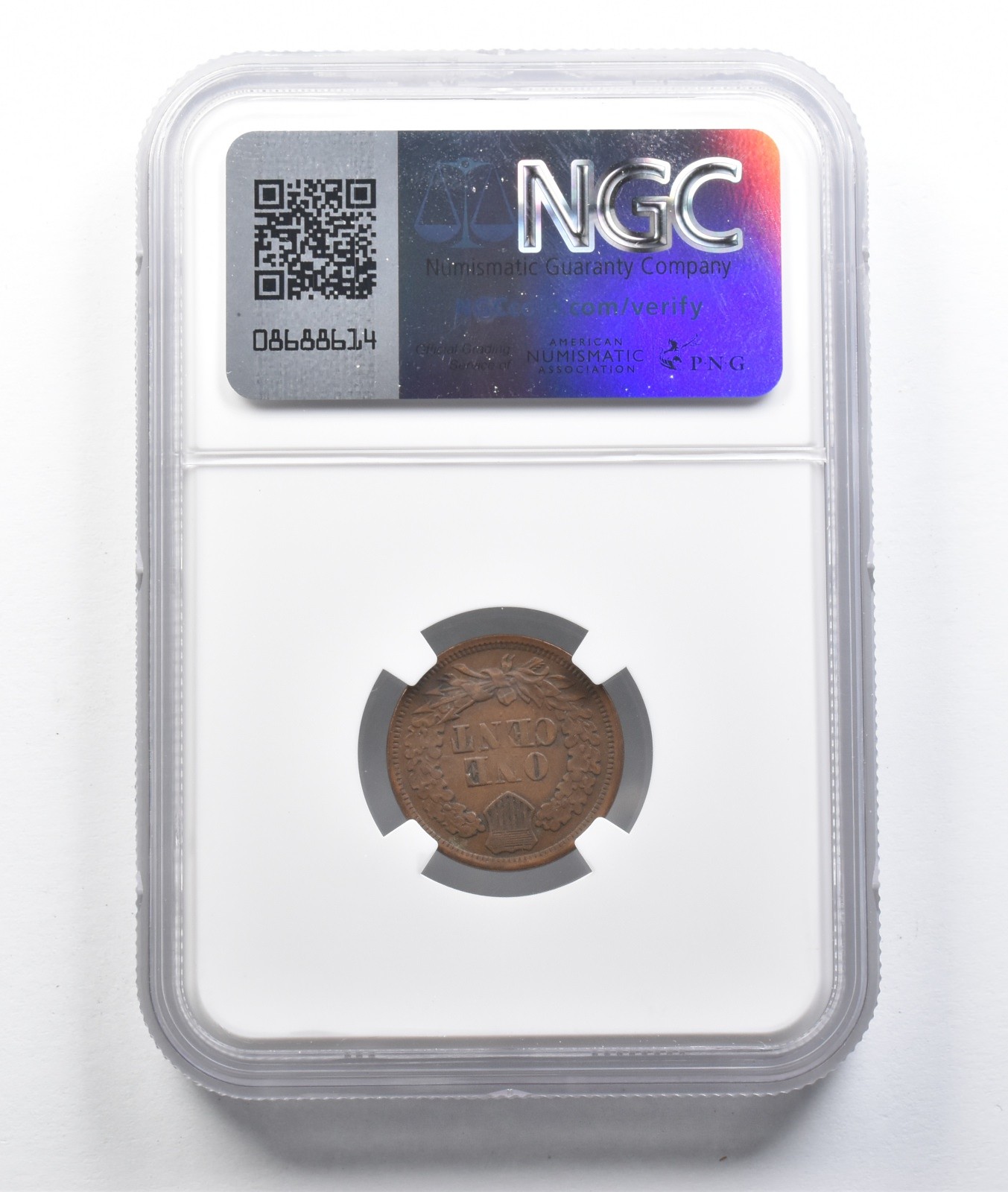 1869 Indian Head Cent VF35 BN NGC *0451