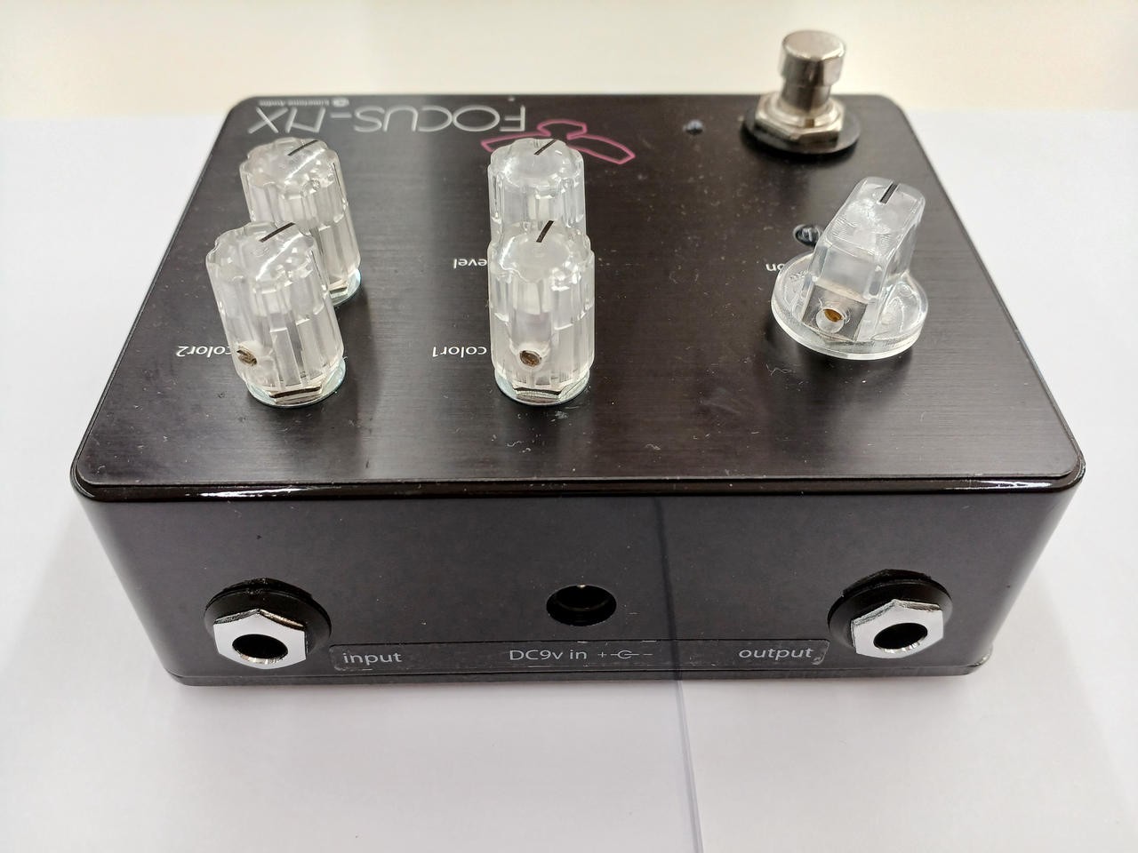 Limetone Audio FOCUS-NX Compressor Effects Pedal Tested & Works 31223