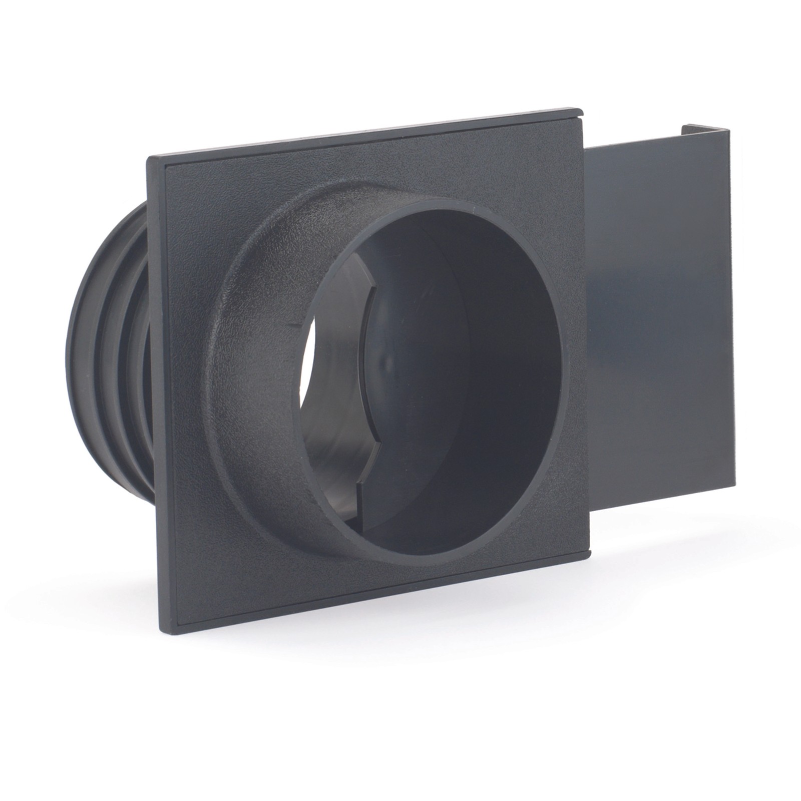 WOODRIVER Dust Connection 4" Quick-Connect to Threaded ABS Blast Gate Fitting