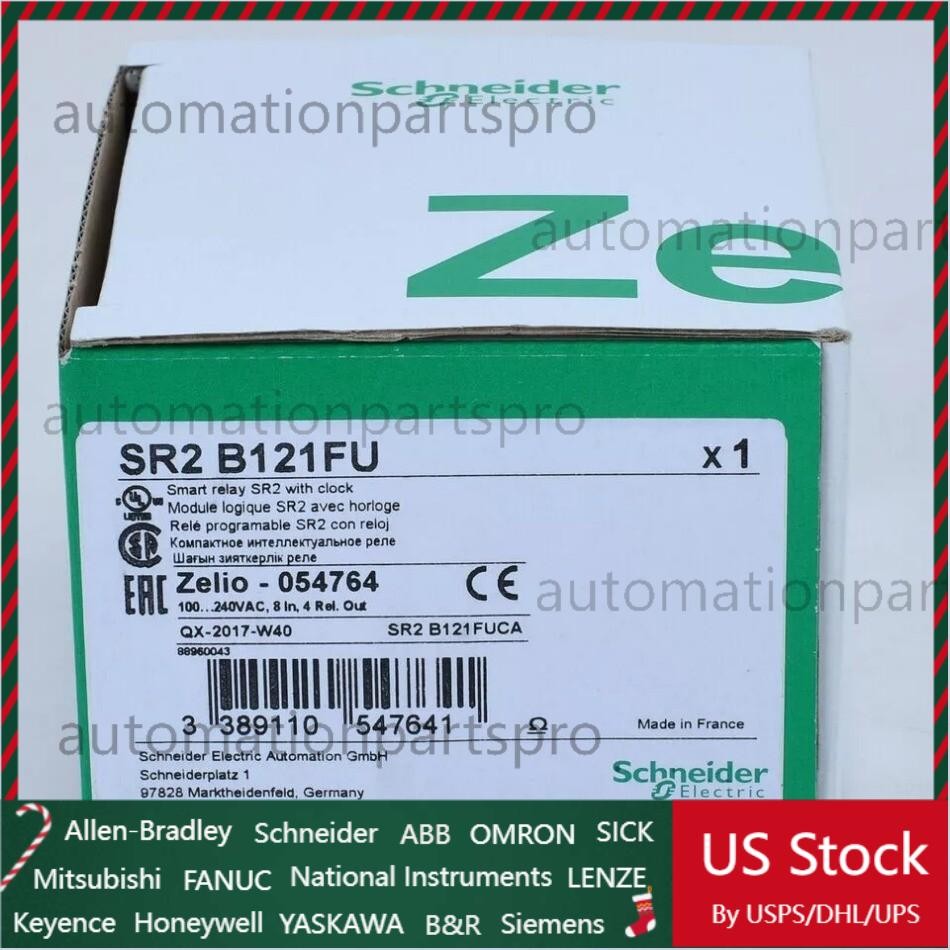 SR2B121FU Schneider SR2B121FU in Stock with Fast Delivery of Brand New Box 1PCS