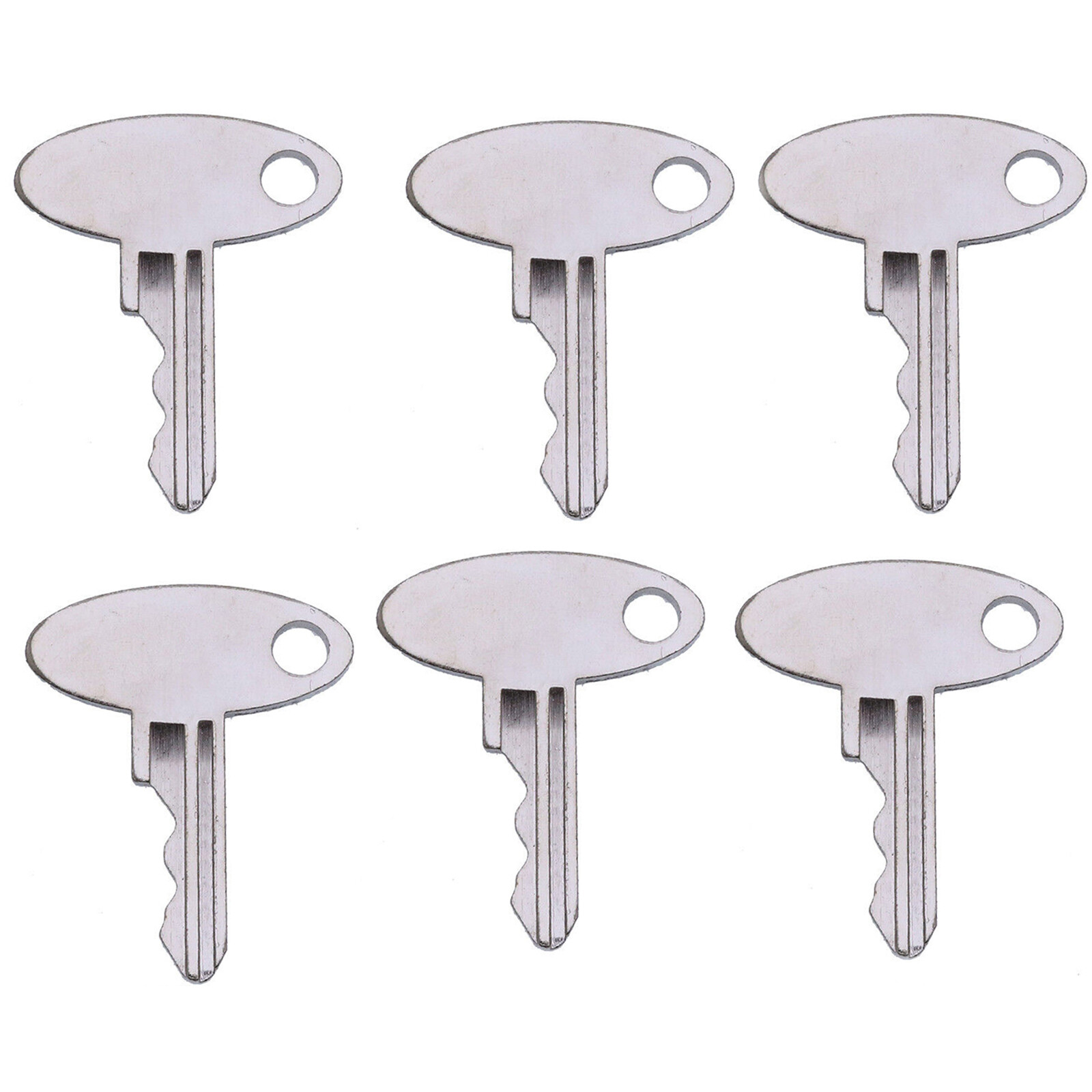 6PK Keys 1570 For Ford New Holland TC30 TC33 TC35 L465 L554 L565 LS140 LS150