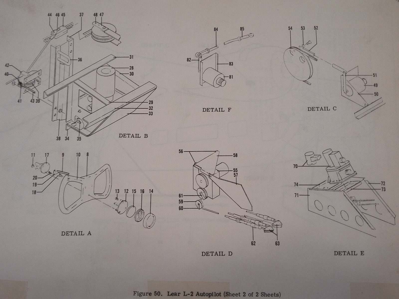 1962 Beechcraft Super 18, E18S, 9700, G18S & H18 Parts Manual