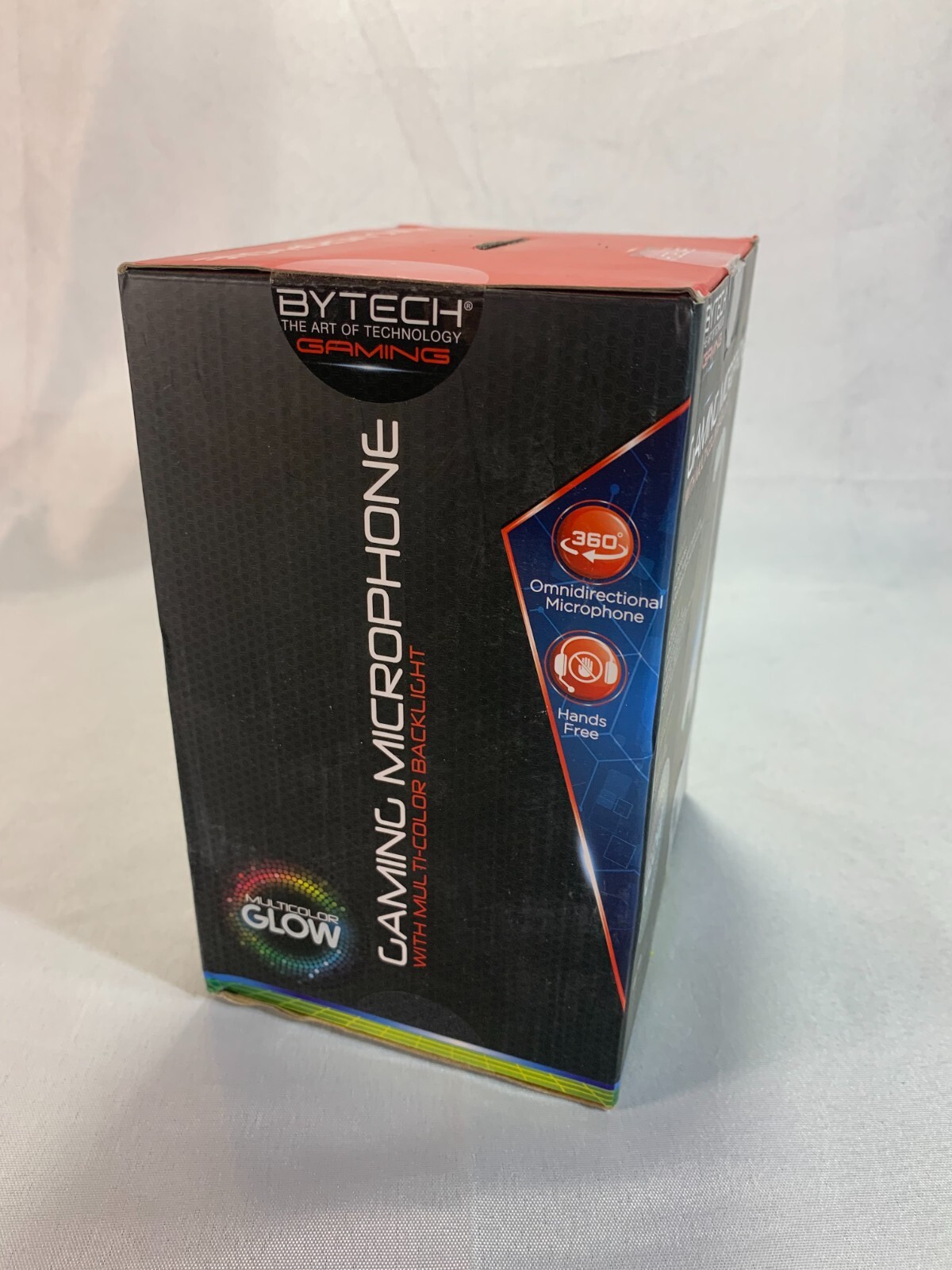 New Bytech Adjustable Gaming microphone - new- Multi Color Backlight Hands Free