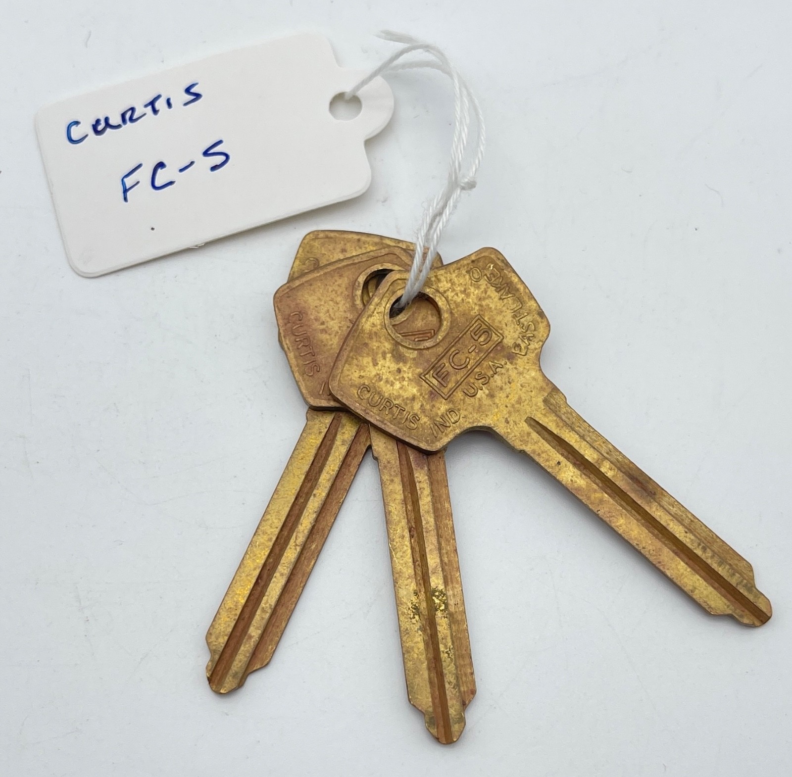 Curtis FC-5 key blank Set of 3