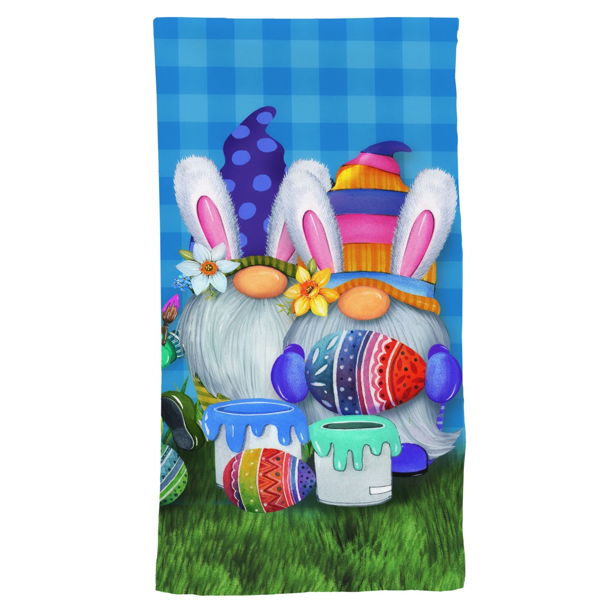 Briarwood Lane Easter Gnomes Cotton Hand Towel 26x18