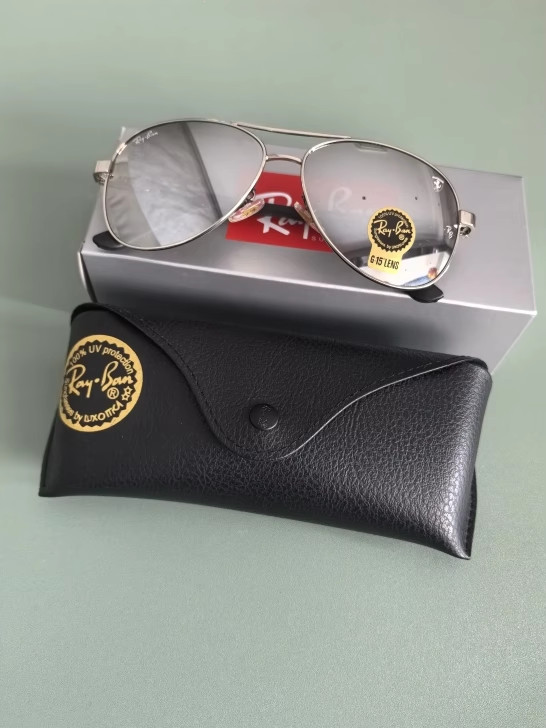 Ray-Ban RB8313 004 K6 Titanium Grey Polarized 61 mm Men's Sunglasses