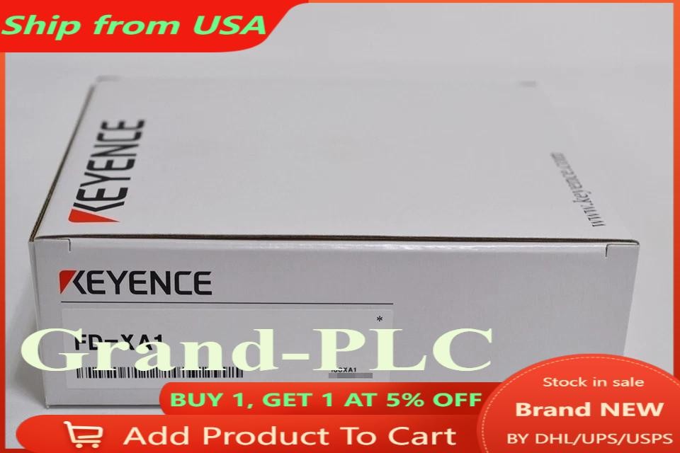 Keyence FD-XA1 Clamp-On Type Flow Sensor FD-X Series Controller Tested & Working