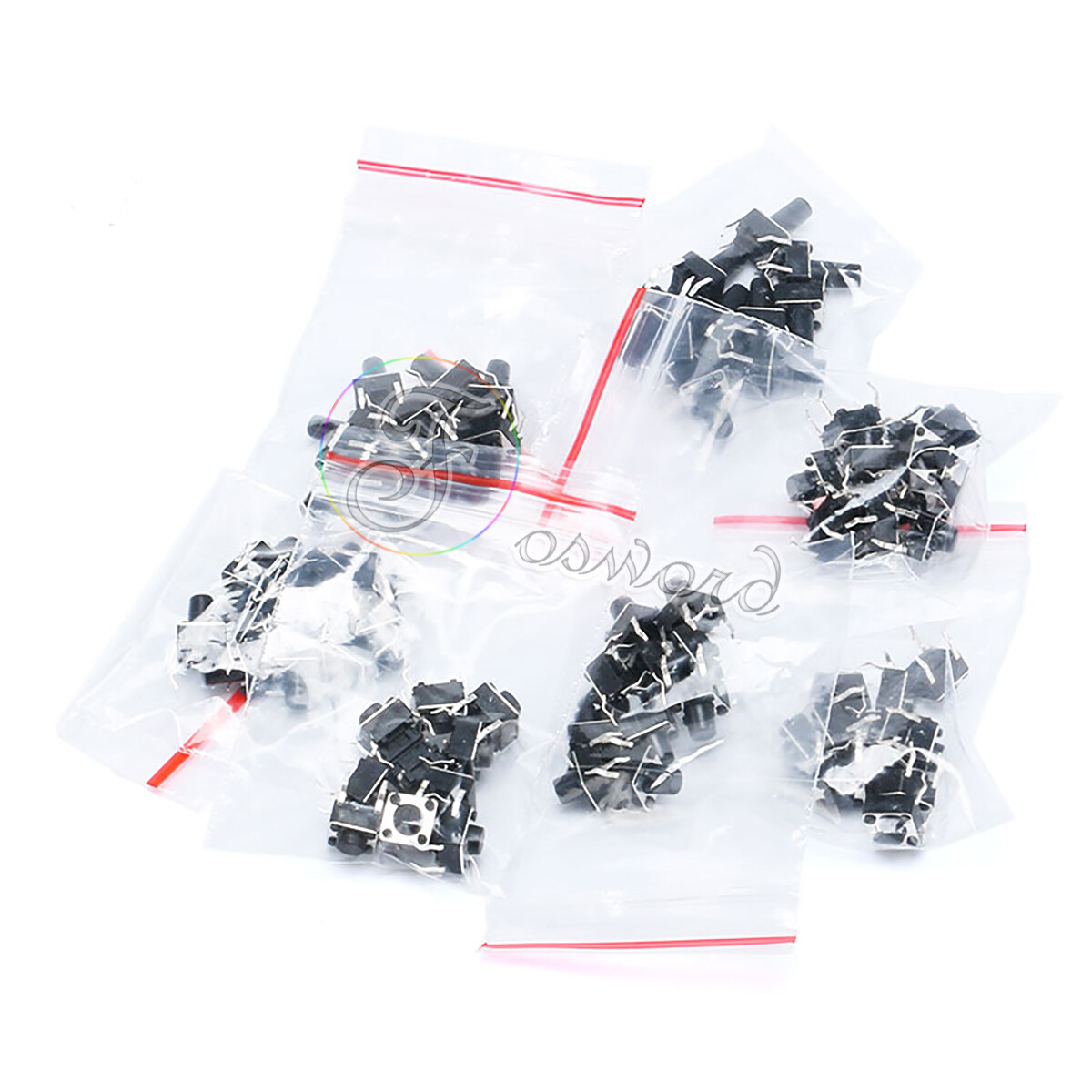 Push Button Switches Mic Light Switch 7 type 70Pcs Assorted PCB Breadboard Pi