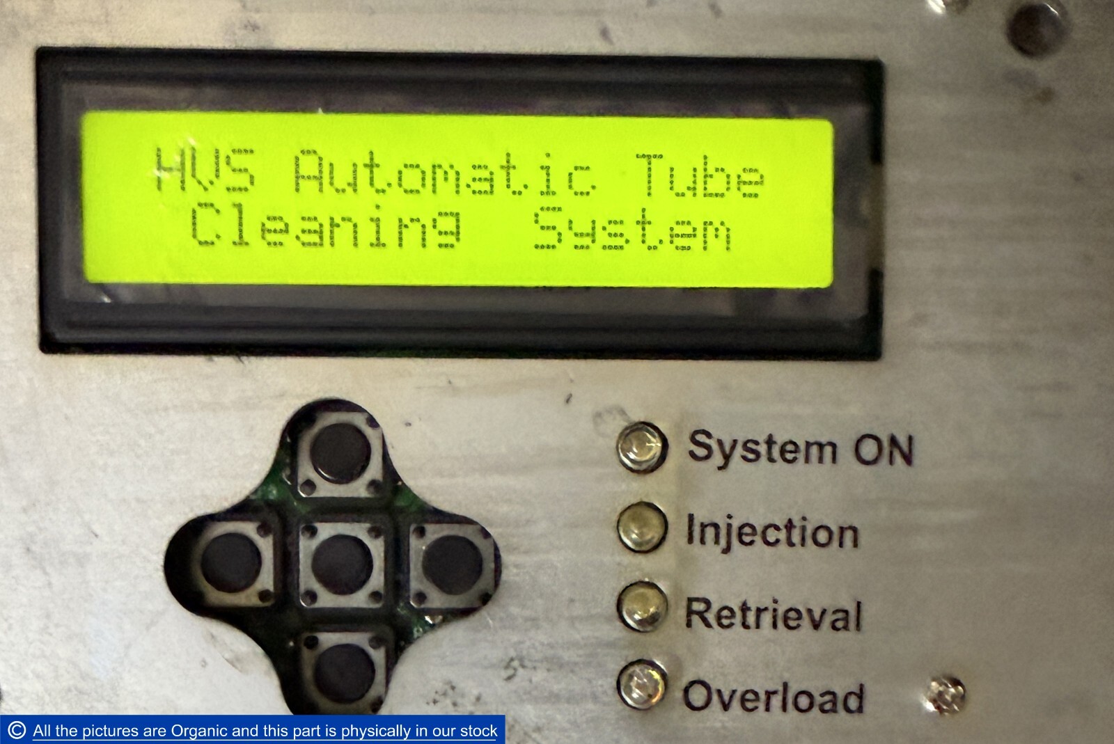 HVS Automatic Heat Exchanger Tube Cleaning System IIVS HVS Ver 2.1 Controller