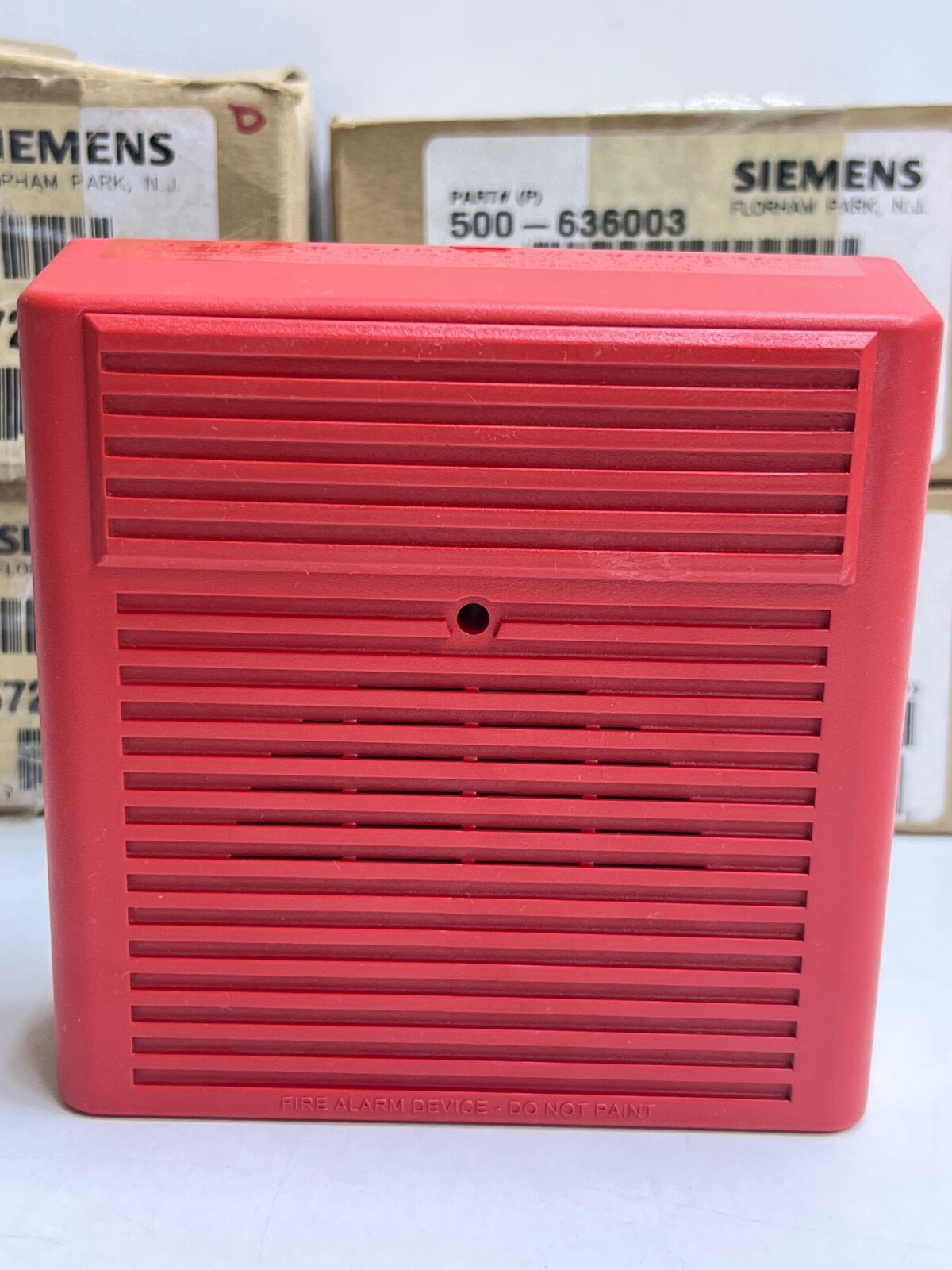 (LOT 4 PCS) SIEMENS AH-R 500-636003 FIRE ALARM